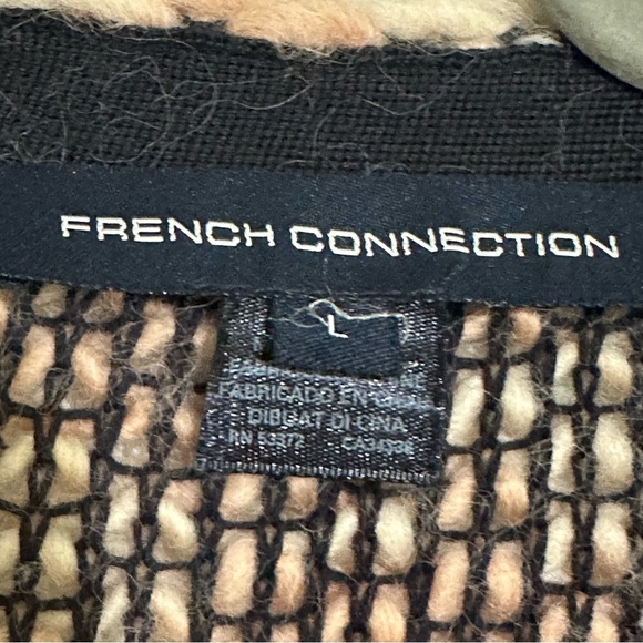 French Connection Textured Tan Coat - Picture 9 of 12